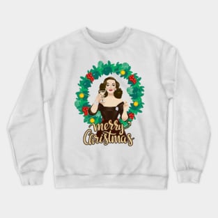 Happy Christmas From Bette Crewneck Sweatshirt